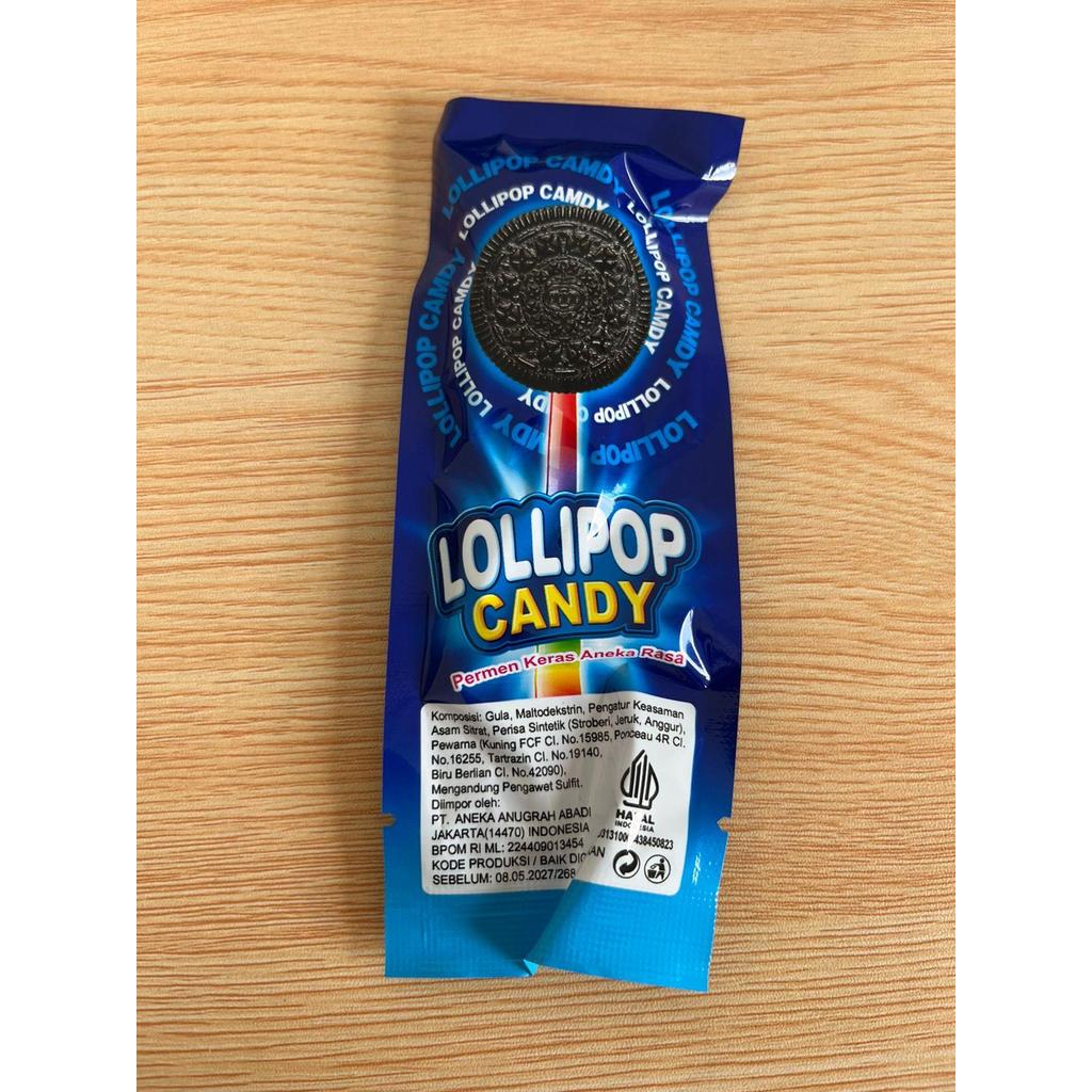 Permen Lollipop Candy Oreo DSM isi 30 pcs