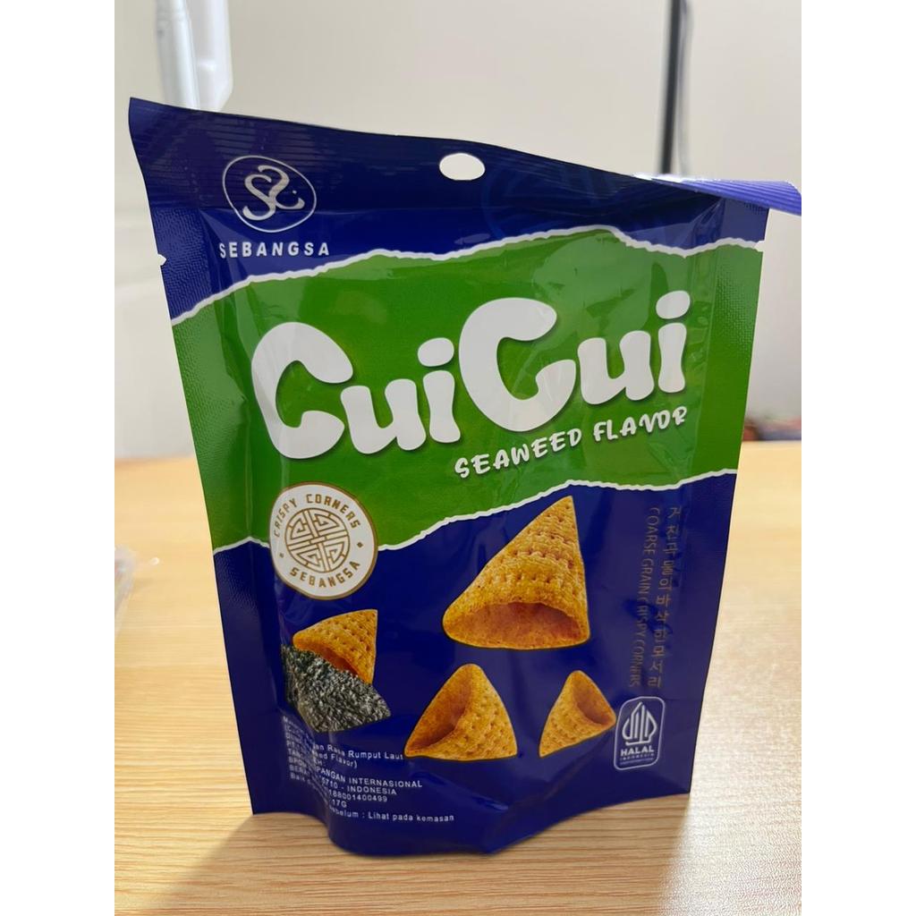 Cui Cui Snack Rasa Rumput Laut Seaweed & Spicy Flavor Sebangsa