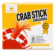 SNACK Latio Crab Stick Yujiaweng Rasa Original Bbq Mala Spicy isi 30 pcs