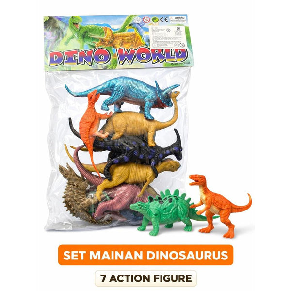 Mainan Dino World Edukasi Anak-Anak Dinosaurus set