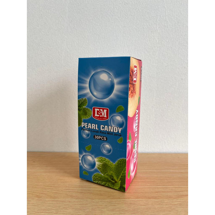 Pearl Candy Permen Lunak Rasa Mint Jeruk 1 Box 30pcs