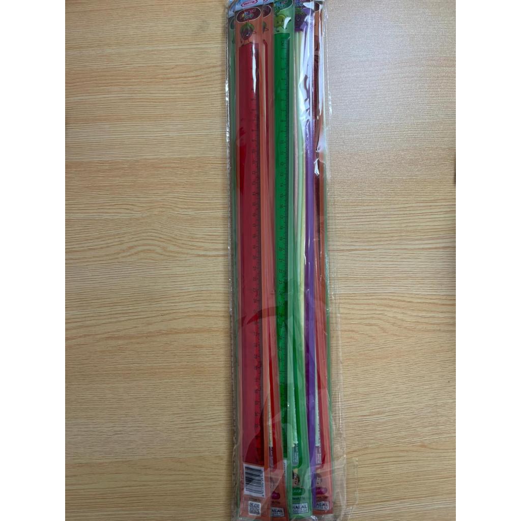 Snack Jeli Penggaris Rainbow Sweetme isi 30 PCS