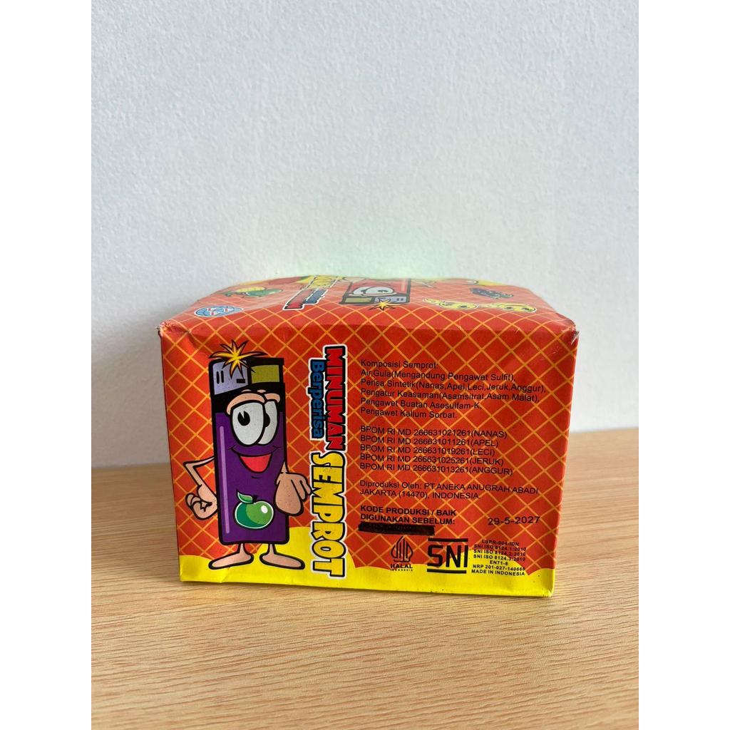 Minuman berperisa Semprot bentuk Korek isi 30 PCS