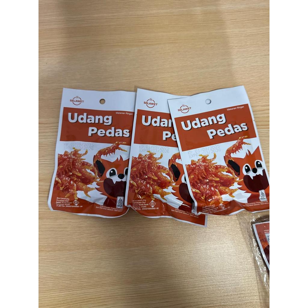 Latiao Udang Pedas Selawet isi 10 pcs