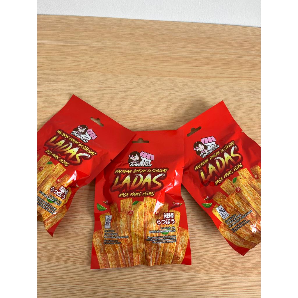 Snack Ladas Rasa Manis Pedas Tokorasa isi 10 pcs