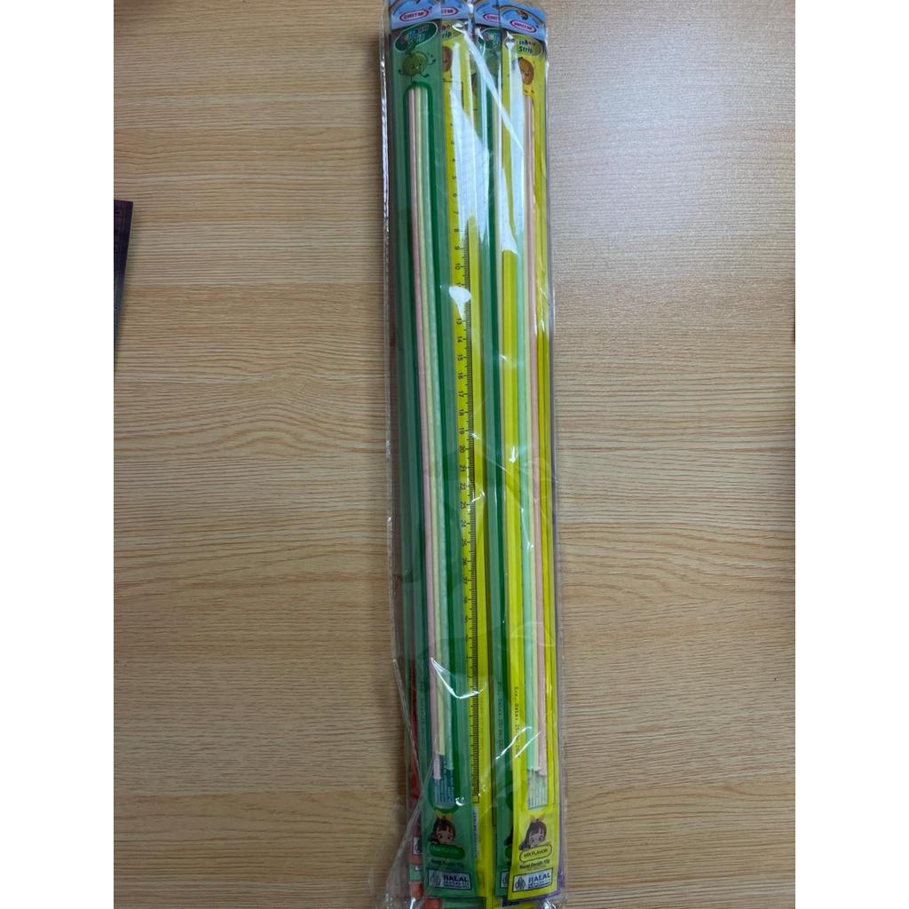 Snack Jeli Penggaris Rainbow Sweetme isi 30 PCS