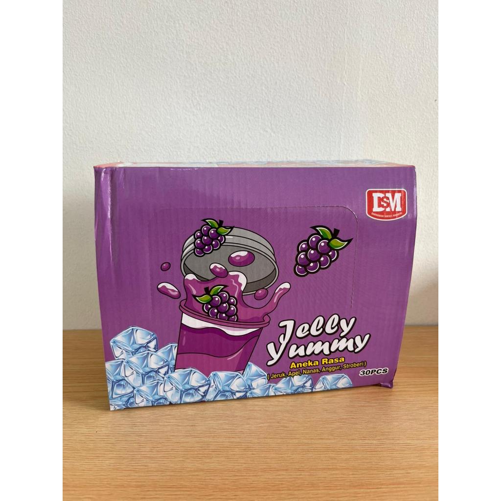 JELLY YUMMY ANEKA RASA MINUMAN ANAK ANAK 30 PCS Paket Hemat Variasi Rasa Praktis dan Lezat Ideal untuk Anak