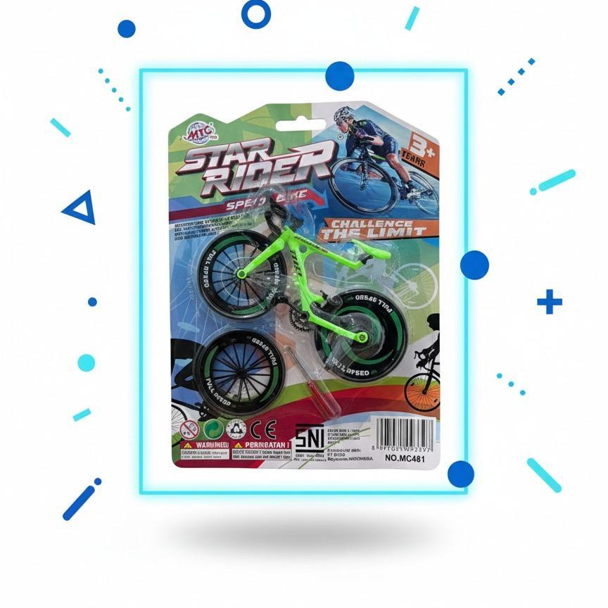Mainan Sepeda Bike Star Rider (Warna Random) 1 PCS Star Rider