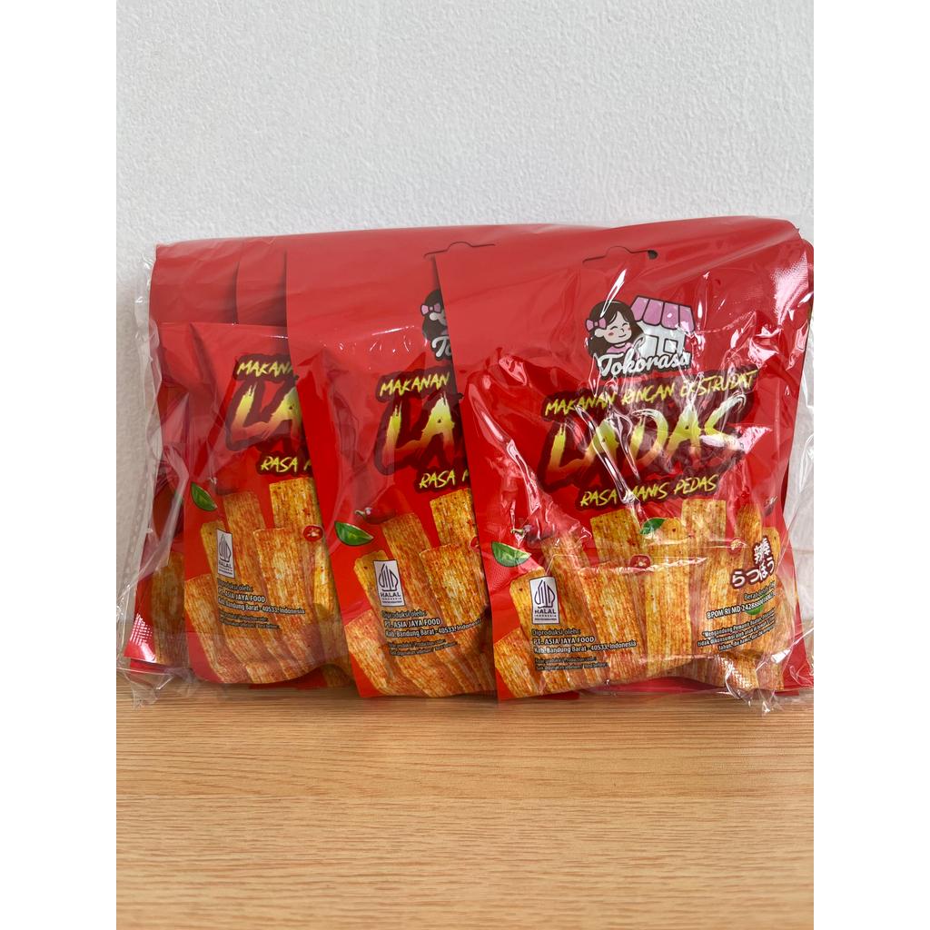 Snack Ladas Rasa Manis Pedas Tokorasa isi 10 pcs