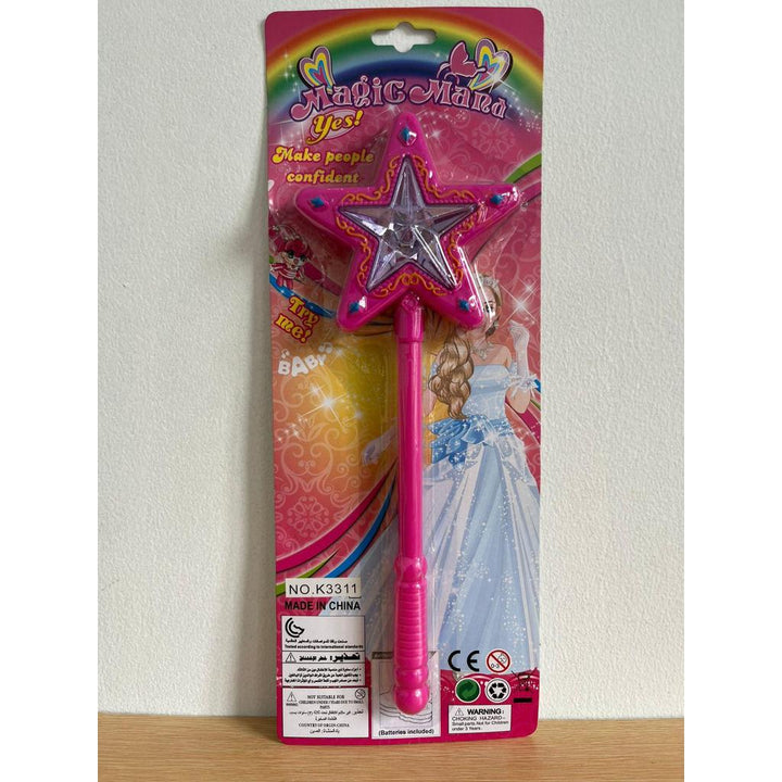 Mainan Tongkat Peri Fairy Staff Love Lampu dan Suara