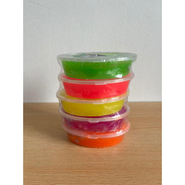 Mainan Slime Oval 5 PCS Cocok untuk Anak
