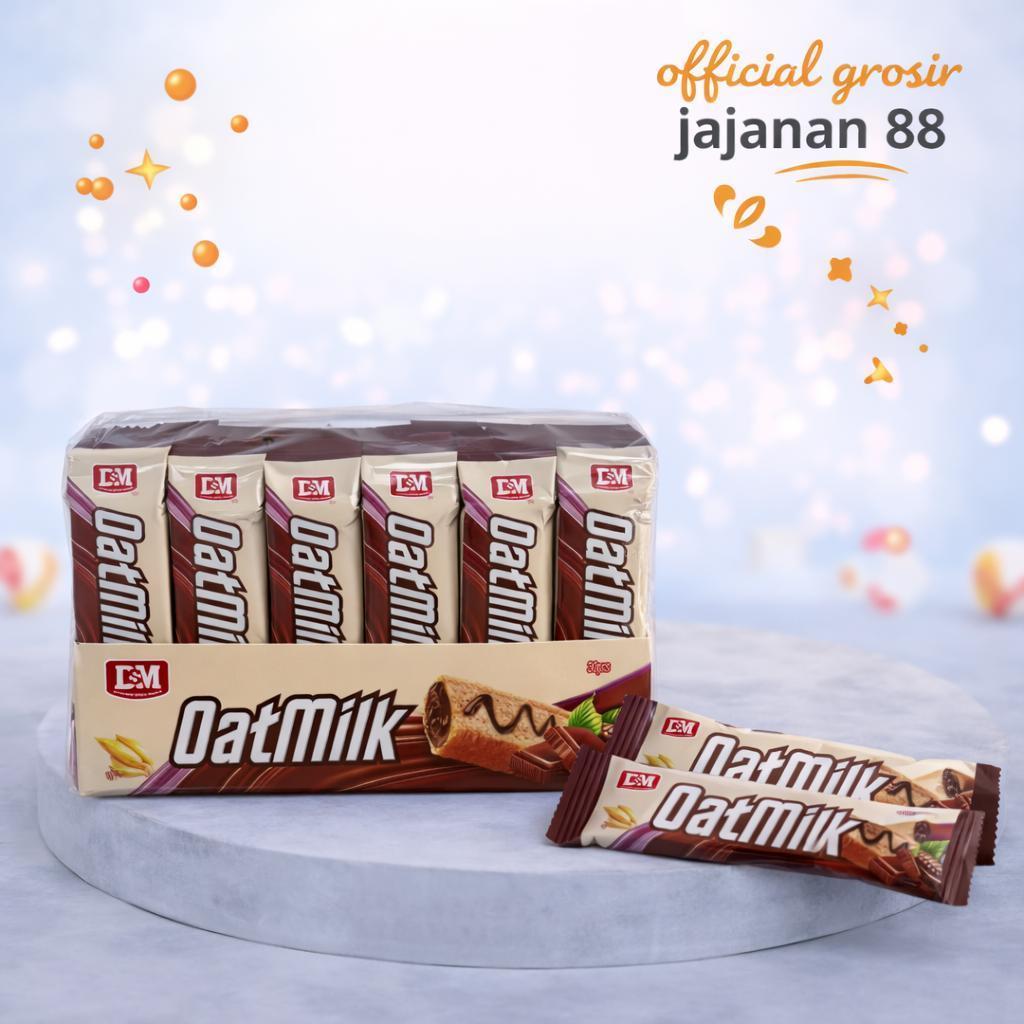 Snack Wafer Oatmilk DSM isi 30 pcs
