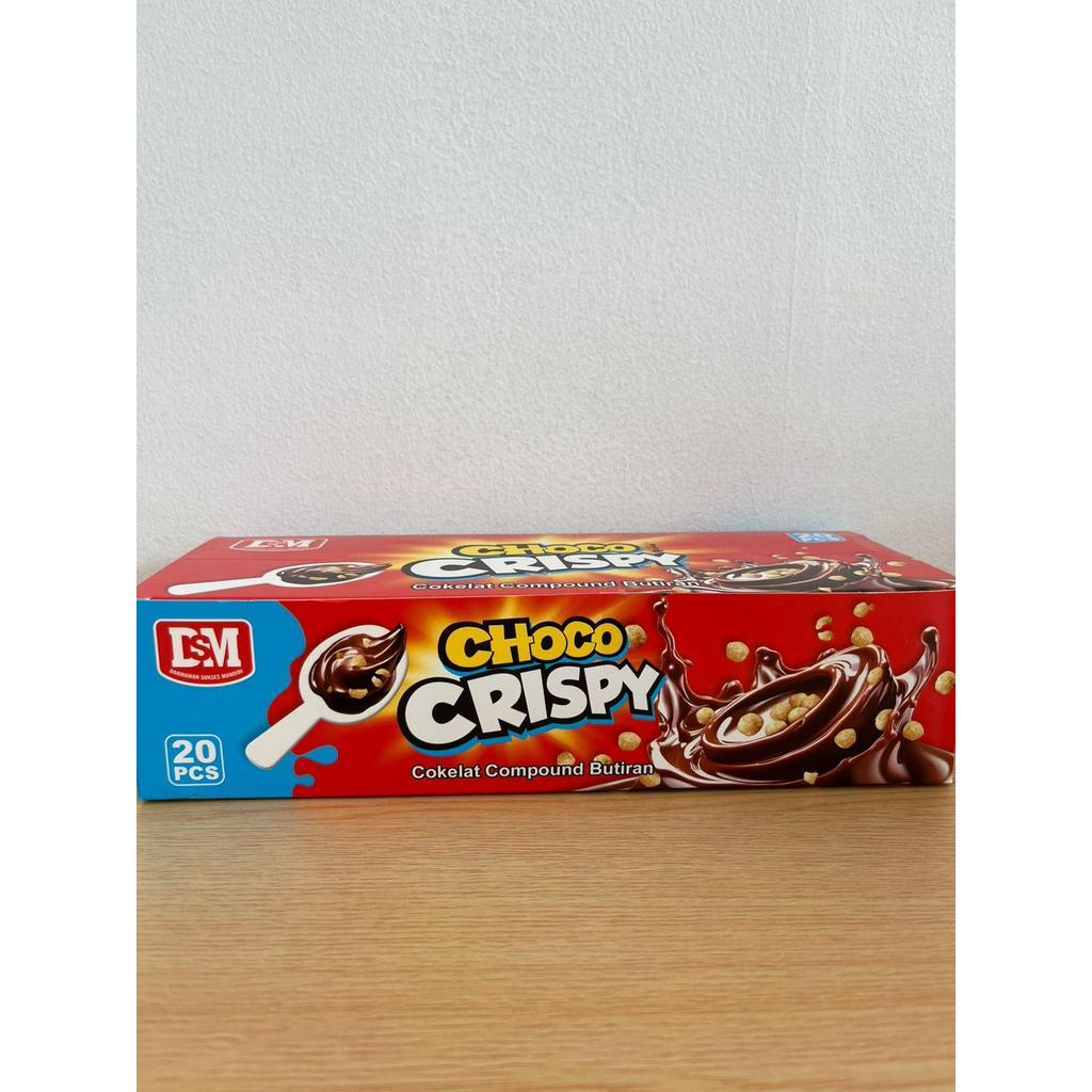 Cokelat Compound Butiran Choco Crispy DSM isi 20 pcs