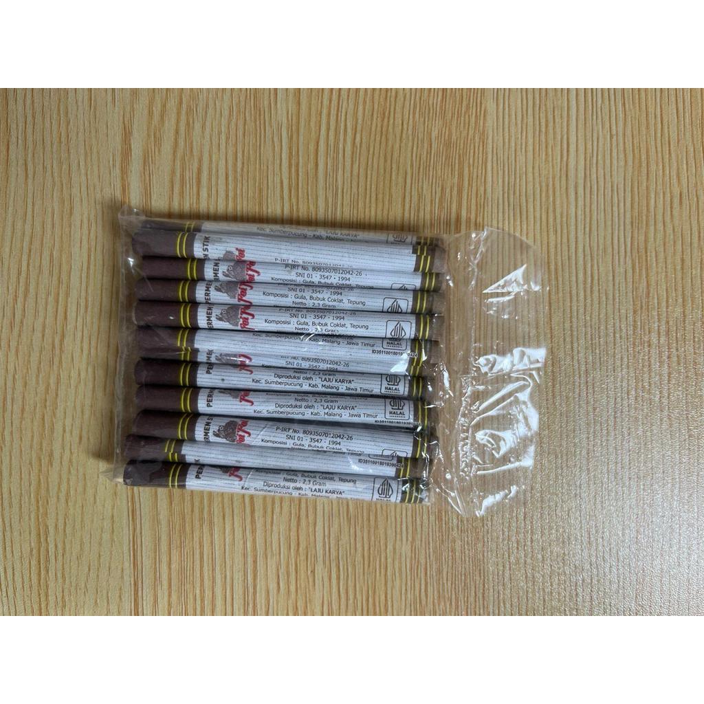 Permen Cokelat STIK bentuk panjang Feifei isi 20 pcs