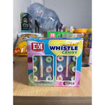Permen Keras Lollipop Whistle Rasa Jeruk Anggur Stroberi DSM isi 30 pcs