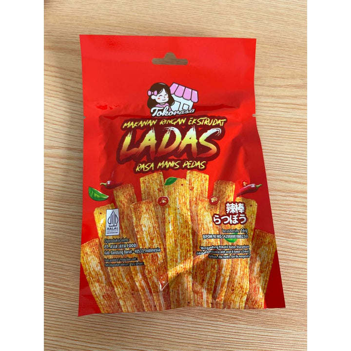 Snack Ladas Rasa Manis Pedas Tokorasa isi 10 pcs