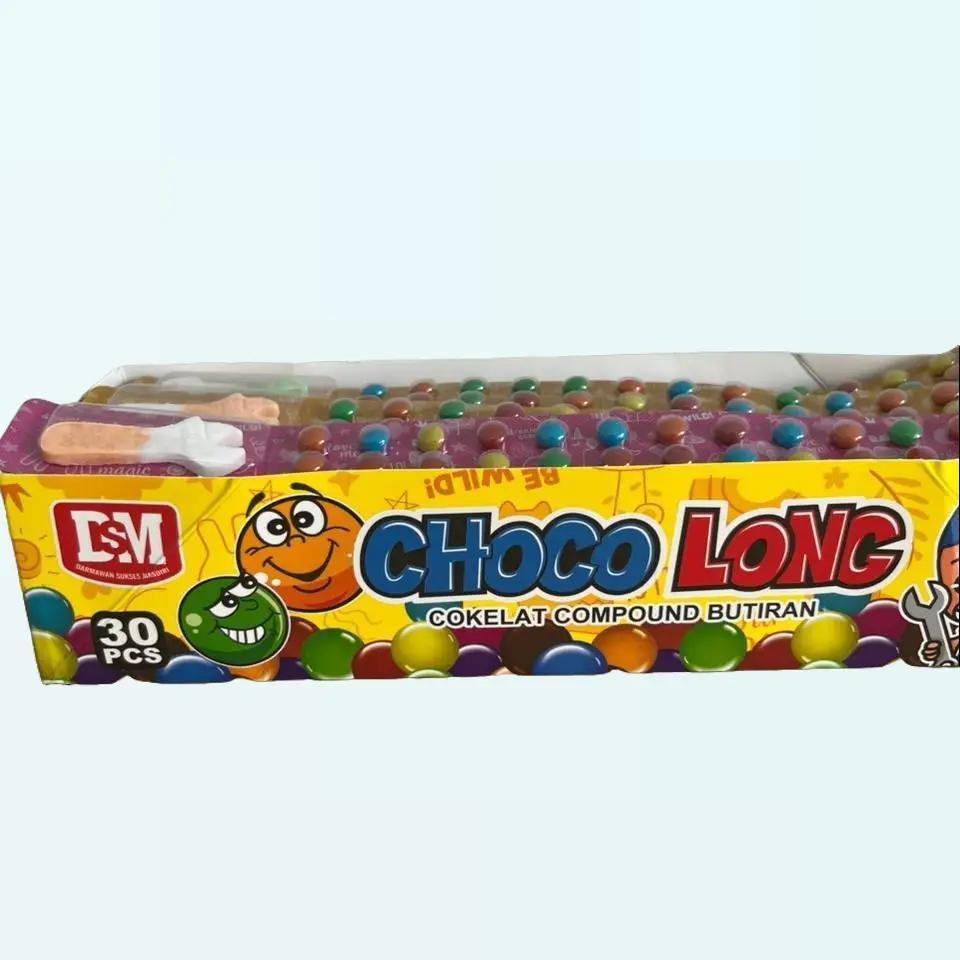 Cokelat Compound Butiran Choco Long DSM isi 30 pcs