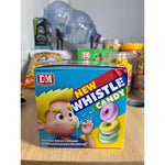 Permen Keras Lollipop Whistle Rasa Jeruk Anggur Stroberi DSM isi 30 pcs