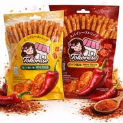 Snack Mini Stick Rasa Rendang dan Pedas Manis Tokorasa isi 10 pcs