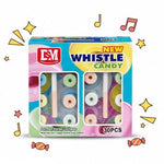 Permen Keras Lollipop Whistle Rasa Jeruk Anggur Stroberi DSM isi 30 pcs