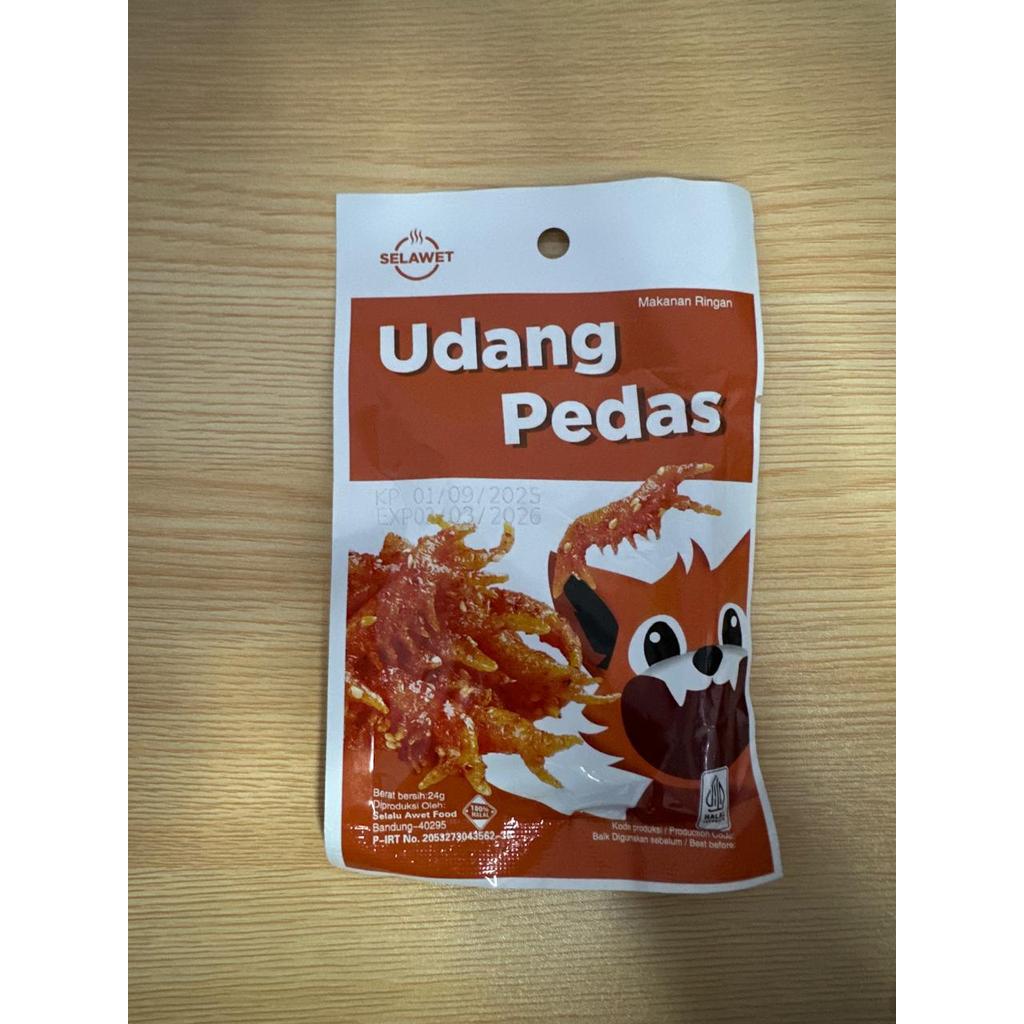 Latiao Udang Pedas Selawet isi 10 pcs