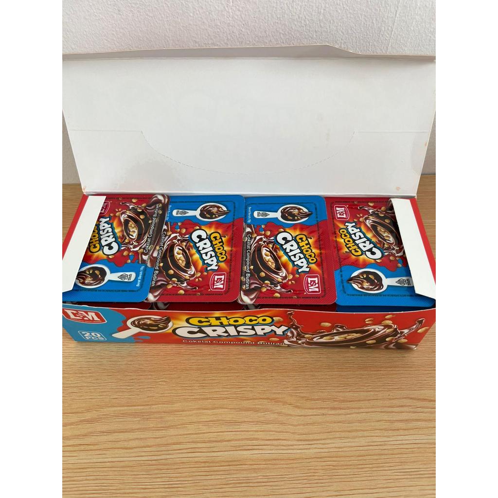 Cokelat Compound Butiran Choco Crispy DSM isi 20 pcs
